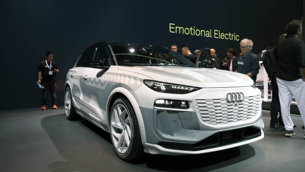 Audi Q6 E-tron 2024: electric SUV gears up for production; could come ...