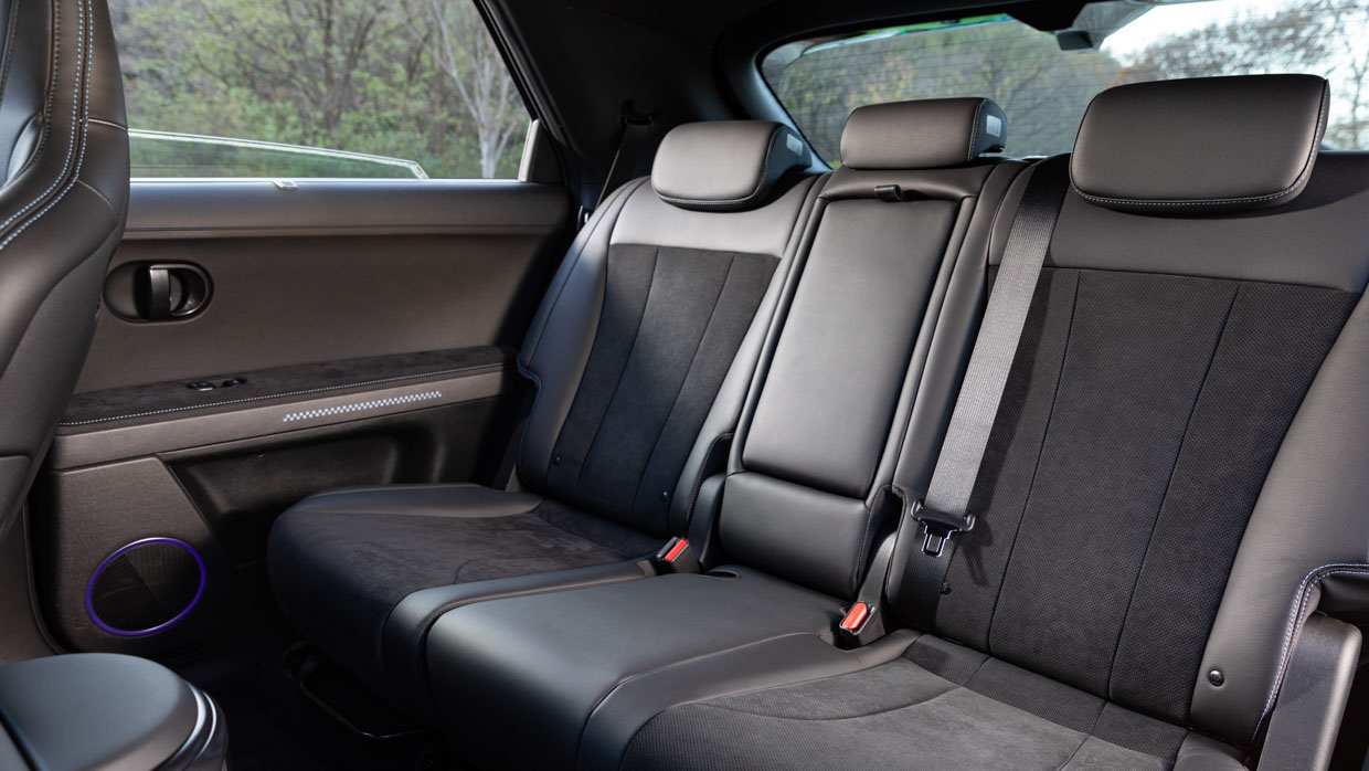 Hyundai Ioniq 5 N 2024 interior rear seats