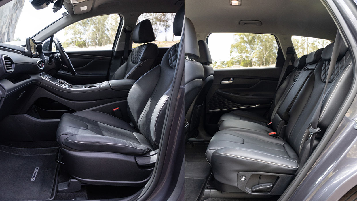 Hyundai Santa Fe Active 2.2D 2023 seats