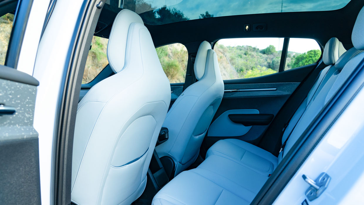 Volvo EX30 2023 interior back seat