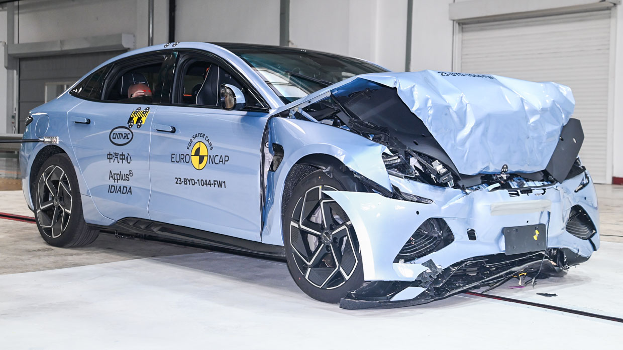 BYD Seal Performance 2024 crash test