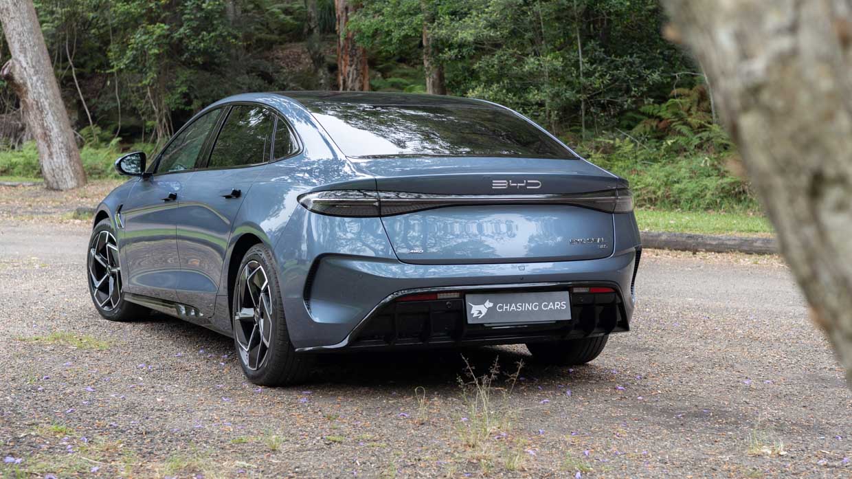 BYD Seal Performance 2024 rear three quarter