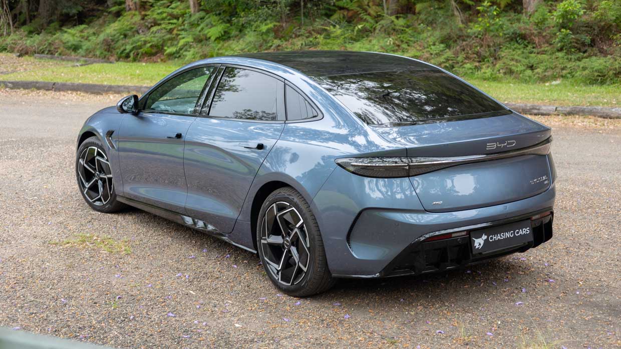 BYD Seal Performance 2024 rear three quarter