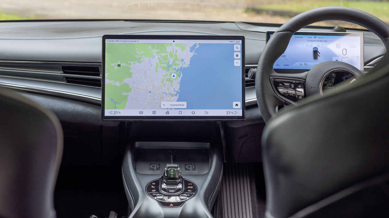 BYD Seal Performance 2024 screens