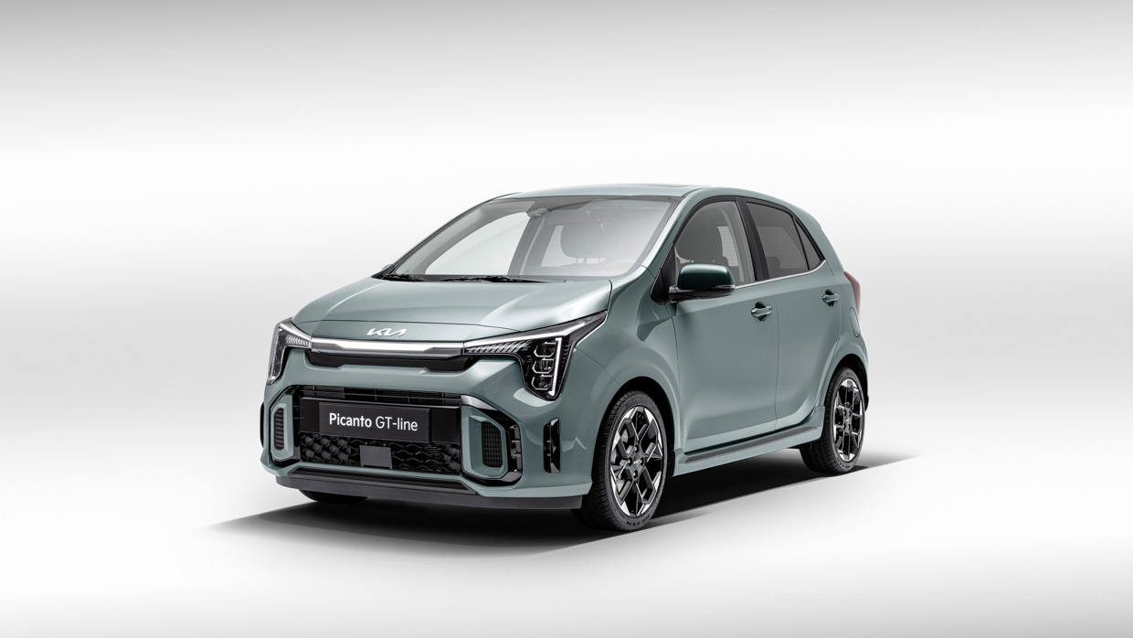 Kia Picanto 2024 front 3/4