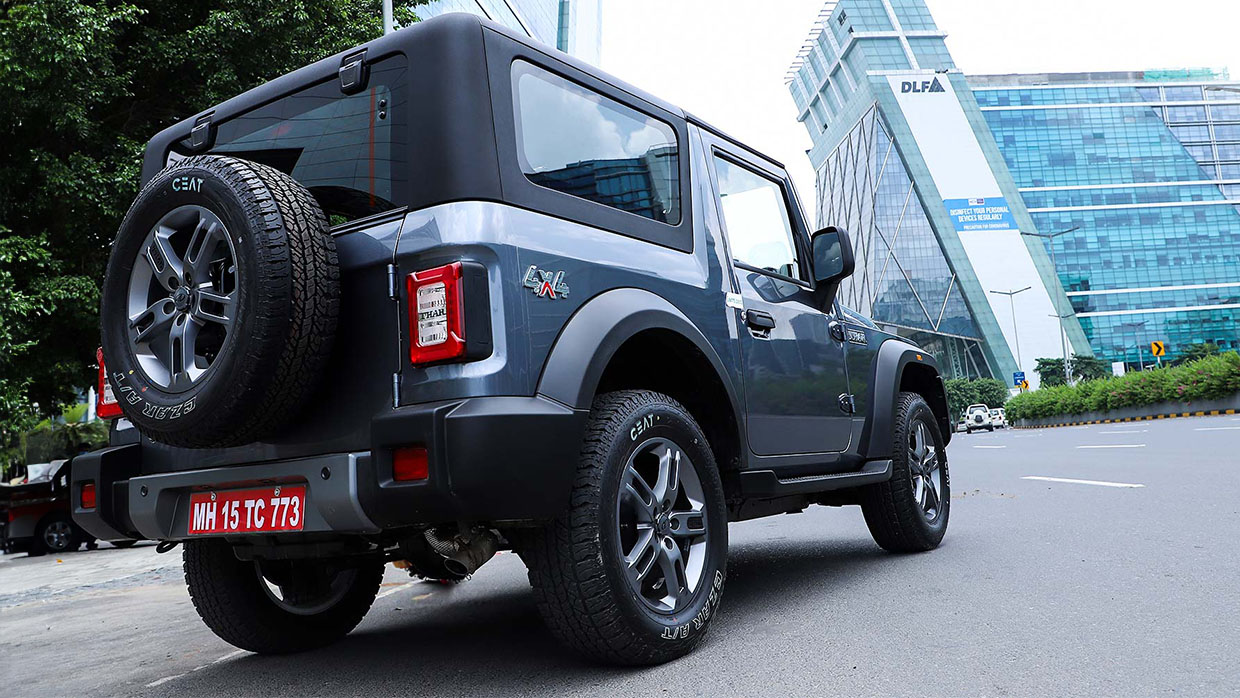 Mahindra Thar rear