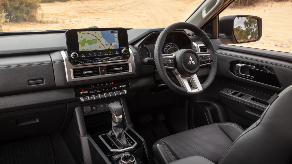Mitsubishi Triton prototype 2024 interior
