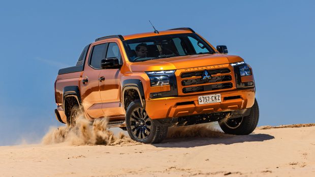 Mitsubishi Triton prototype 2024 front
