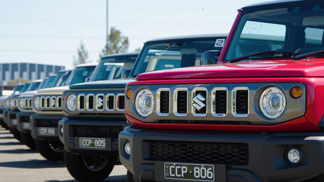 Suzuki JImny XL 2024 lineup