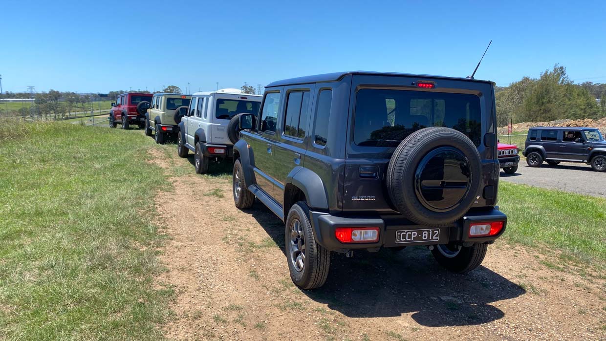 Suzuki JImny XL 2024 rear 3/4