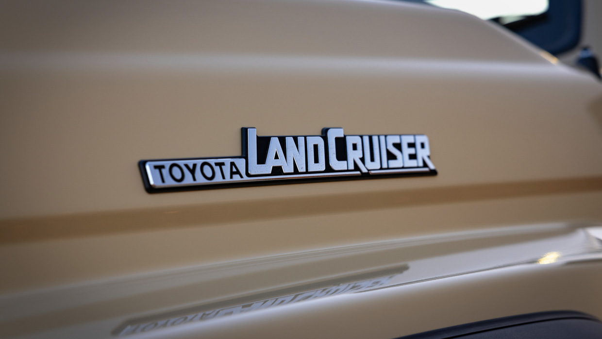 Toyota 70 Series Land Cruiser 2024 badge