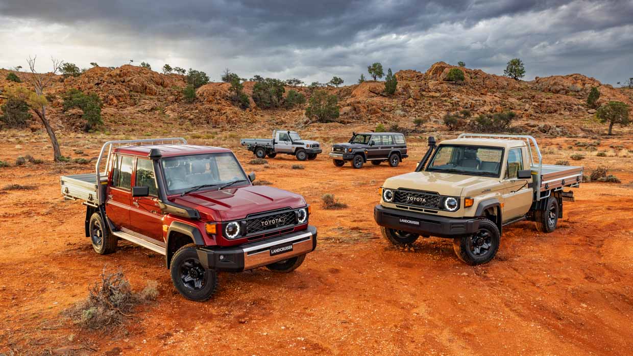 Toyota 70 Series Land Cruiser 2024 group