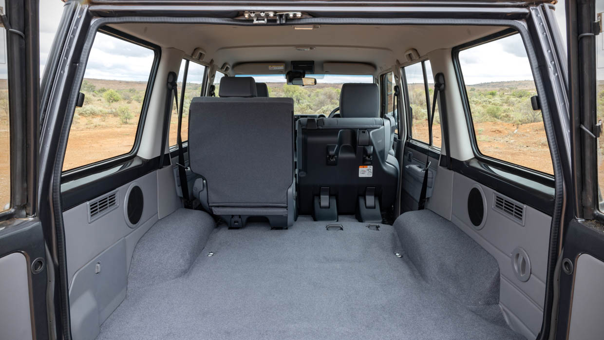 Toyota 70 Series Land Cruiser GXL wagon 2024 interior