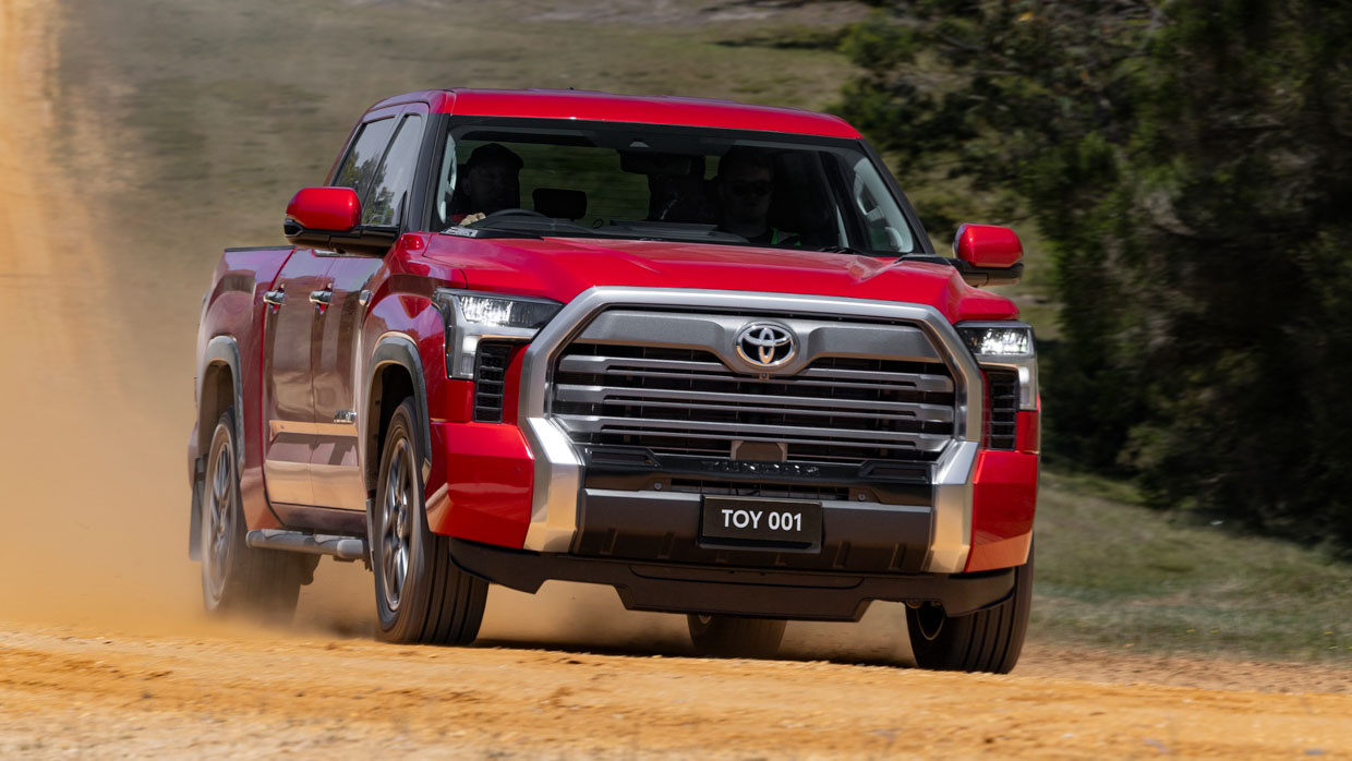 Toyota Tundra Limited 2024 front dirt