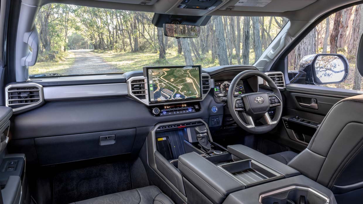 Toyota Tundra Limited 2024 interior