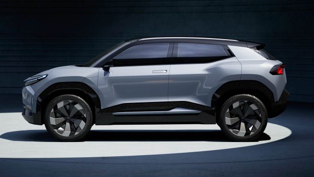 2023 Toyota Urban BEV concept side angle static
