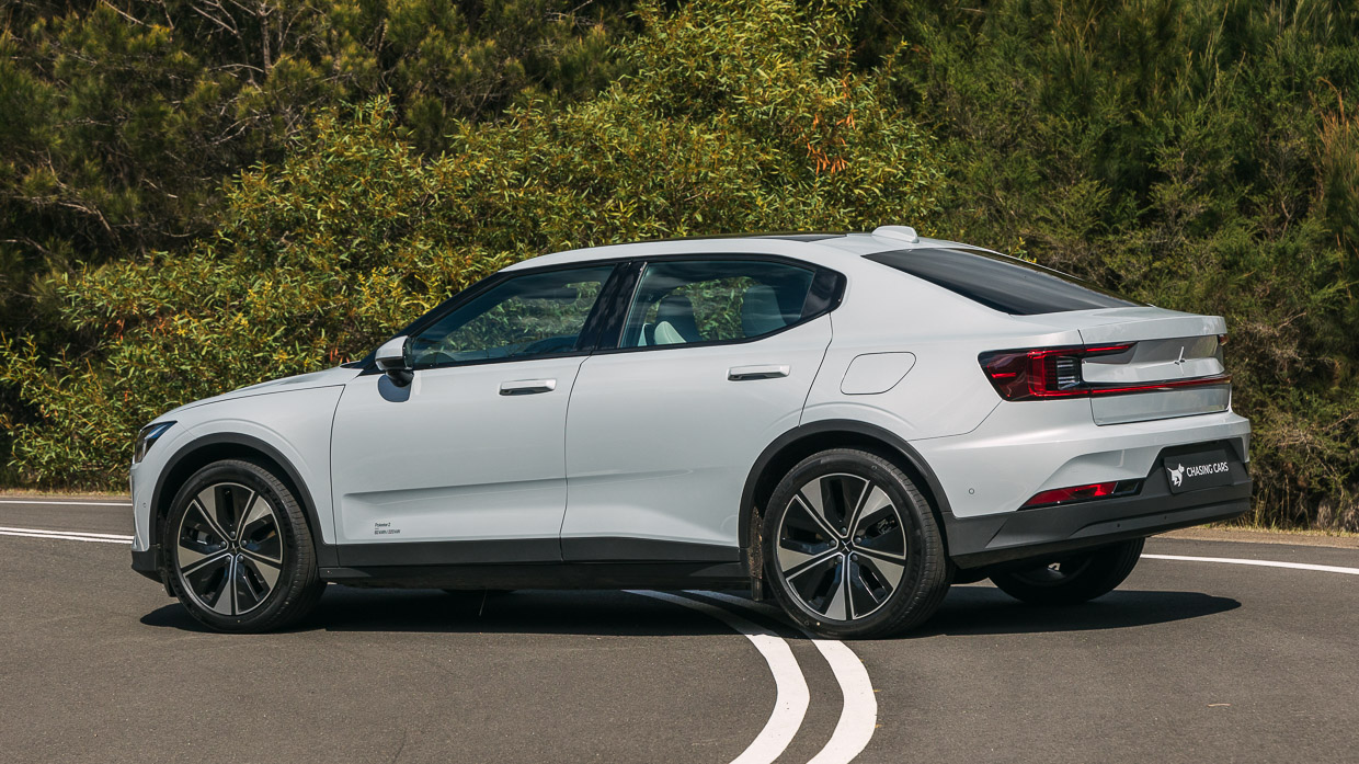 Polestar 2 LR RWD 2023 rear 3/4