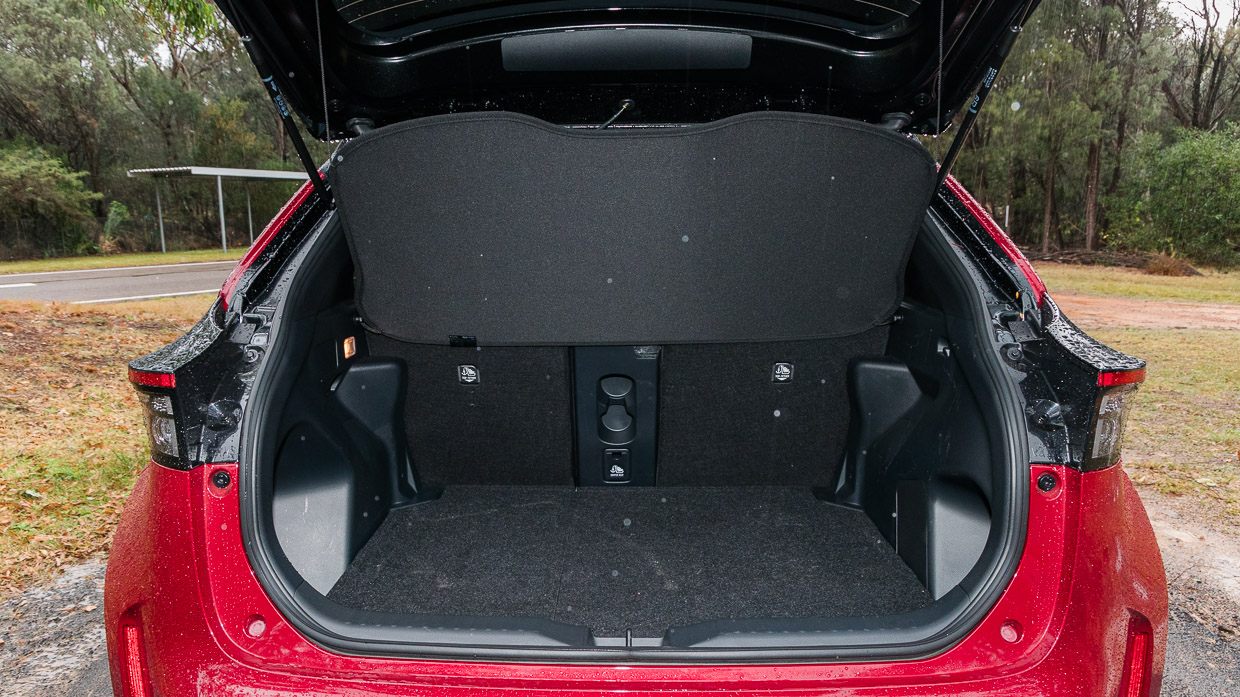 Toyota Yaris Cross GR Sport hybrid 2023 interior boot