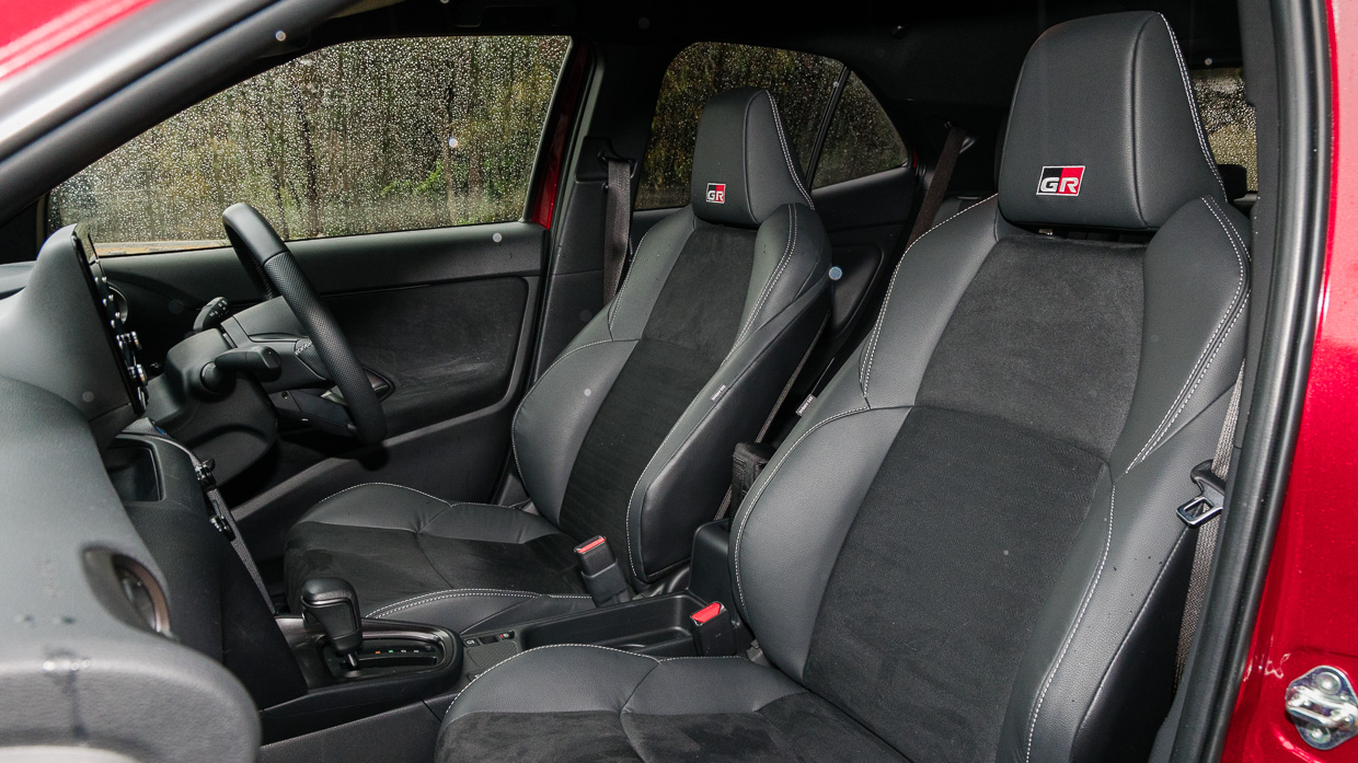 Toyota Yaris Cross GR Sport hybrid 2023 interior front seat