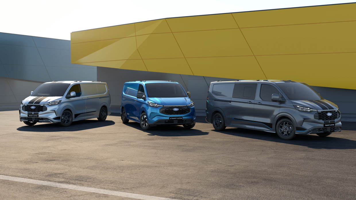 Ford Transit Custom 2024: Sport and Sport Double Cab variants added to lineup