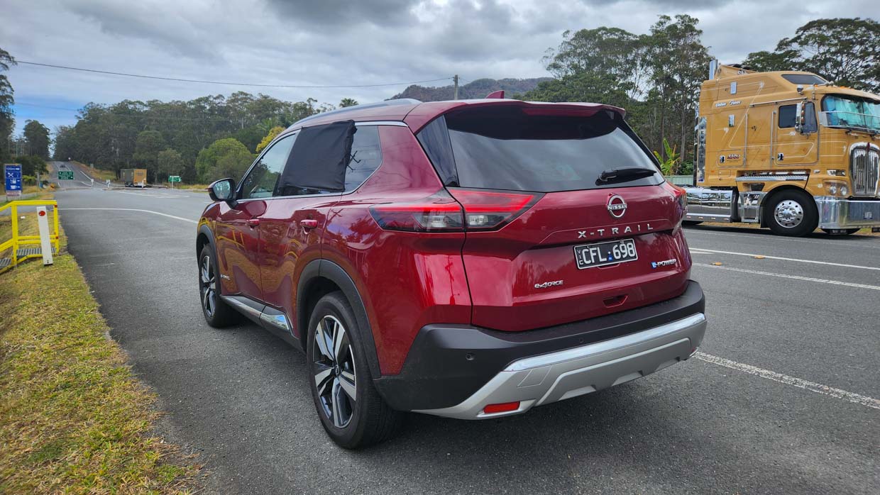 Nissan X-Trail Ti E-Power LT 2023 QLD trip rear 2