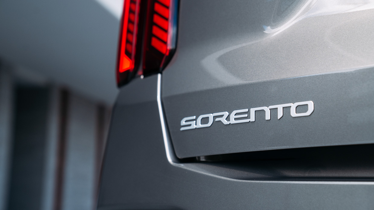 Kia Sorento GT-Line diesel 2024 badge
