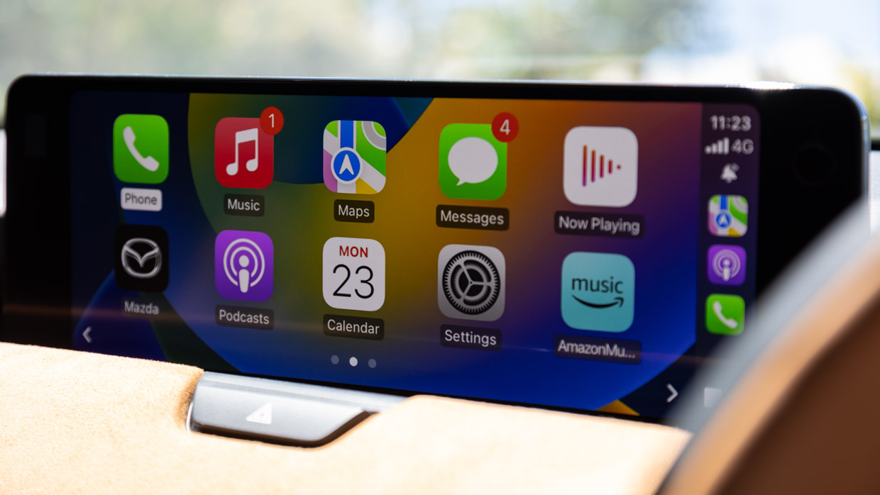 Mazda CX-60 G40E Azami SP 2024 touchscreen