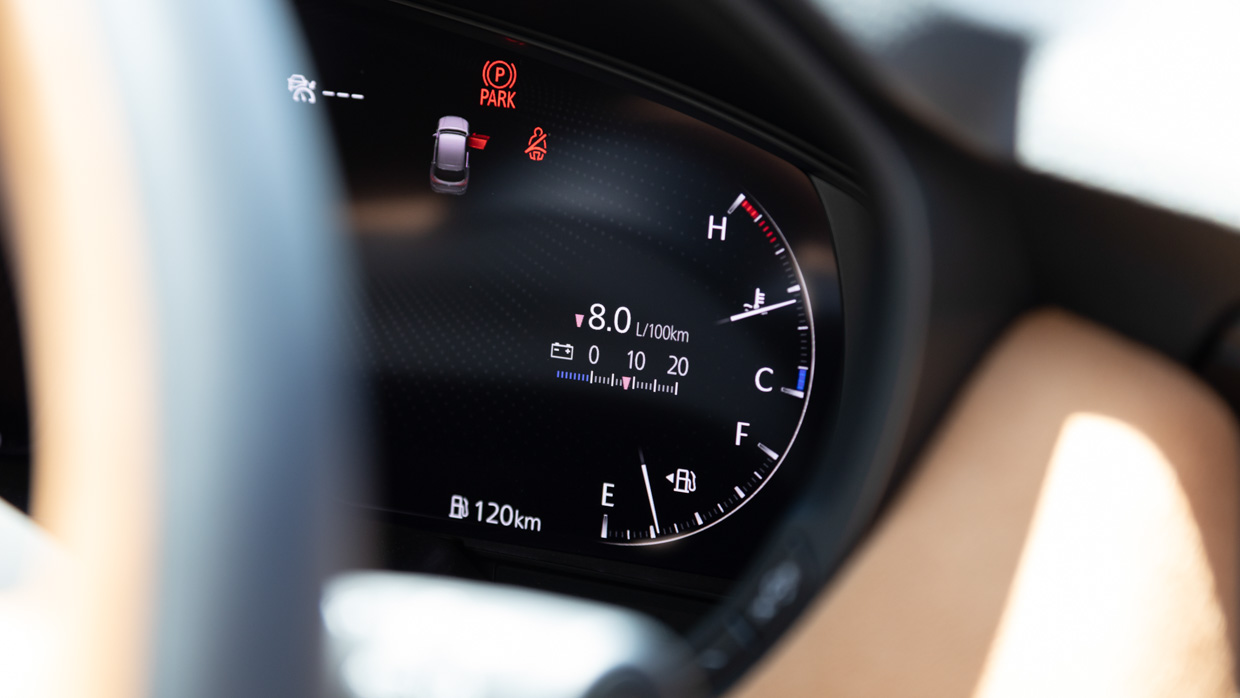 Mazda CX-60 G40E Azami SP 2024 digital dash