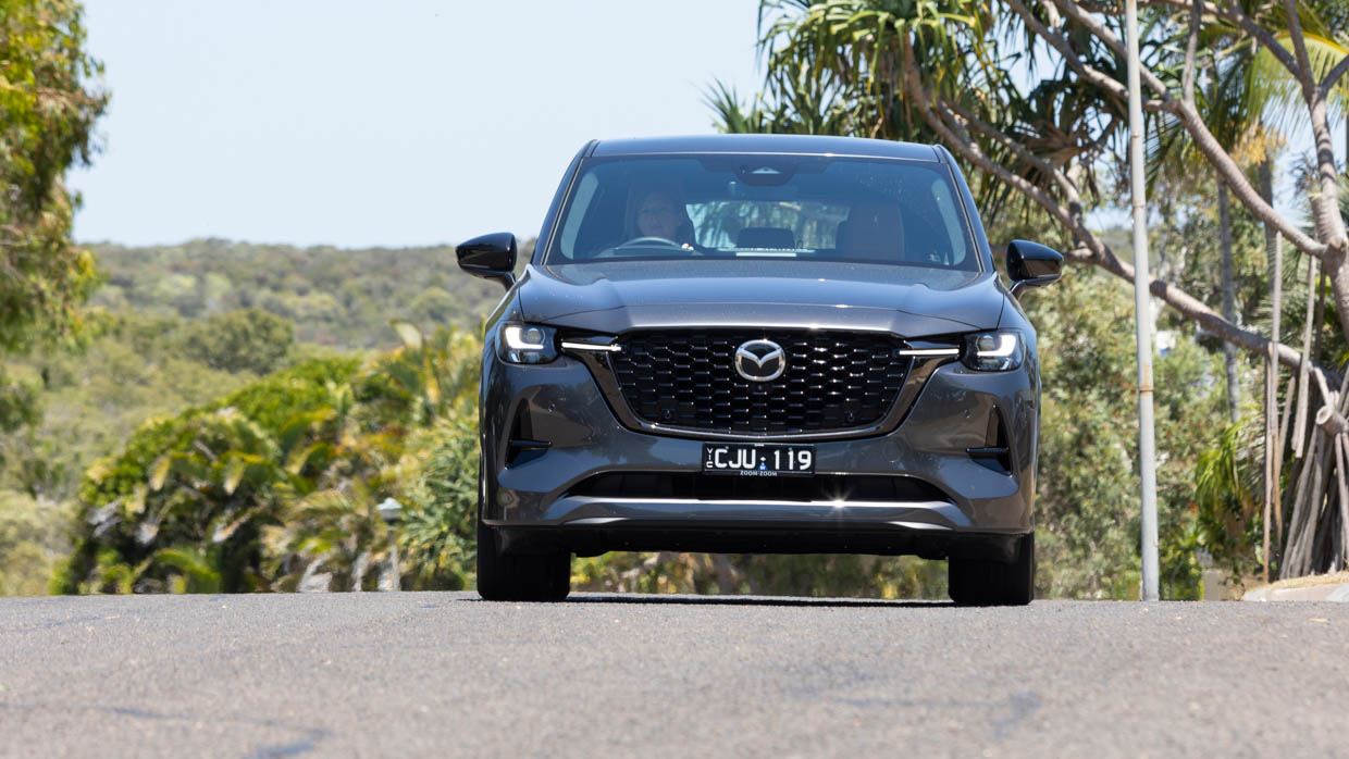 Mazda CX-60 G40E Azami SP 2024 driving front 2