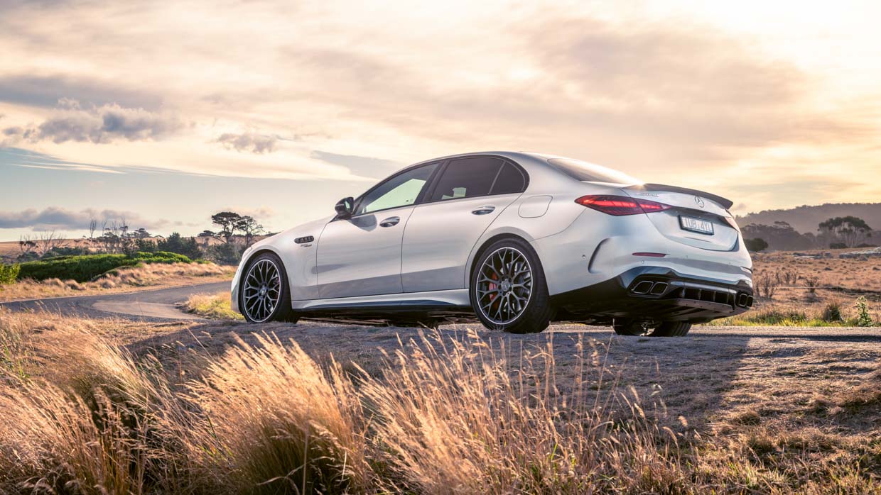 Mercedes-AMG C63 S E-Performance 2024 rear