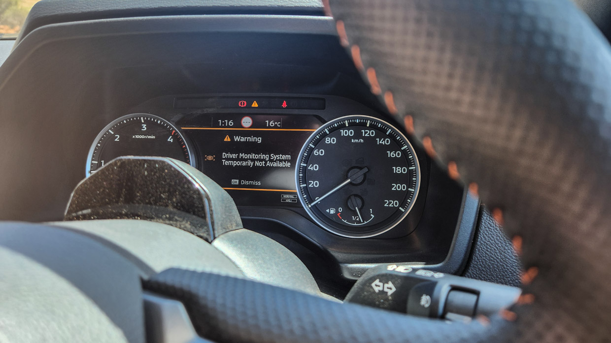 Mitsubishi Triton GSR 2024 driver monitoring