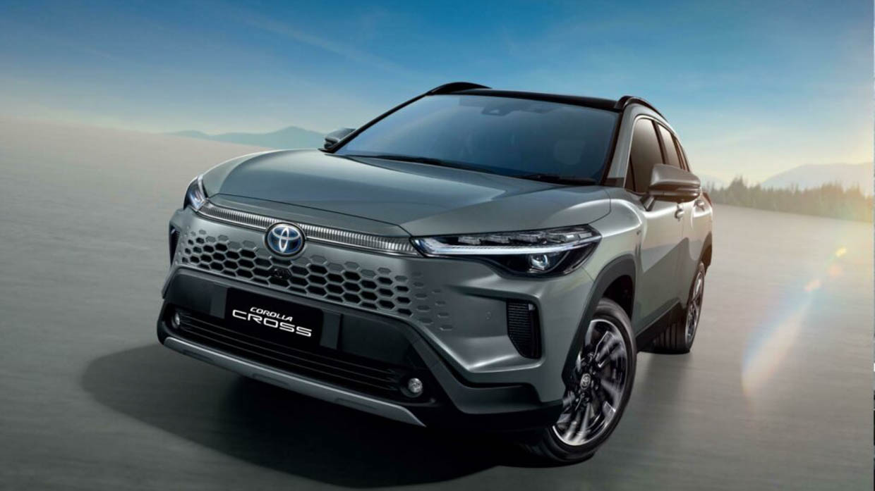 Toyota Corolla Cross 2025: midlife facelift with new grille debuts in Thailand 