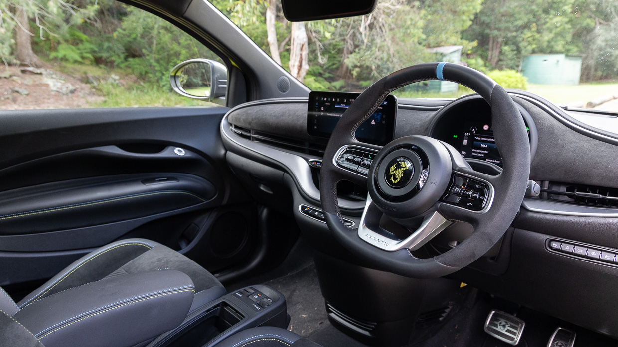 Abarth 500e 2024 interior 3