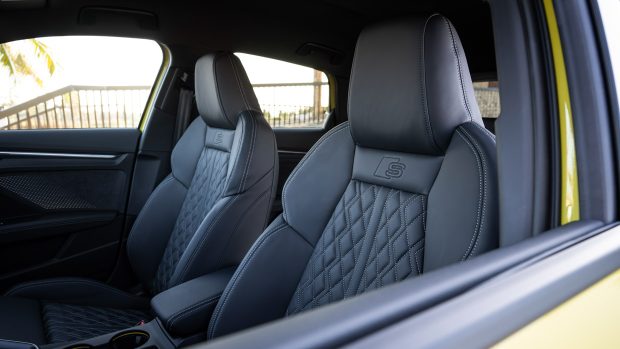 Audi A3 2024 allstreet black leather interior