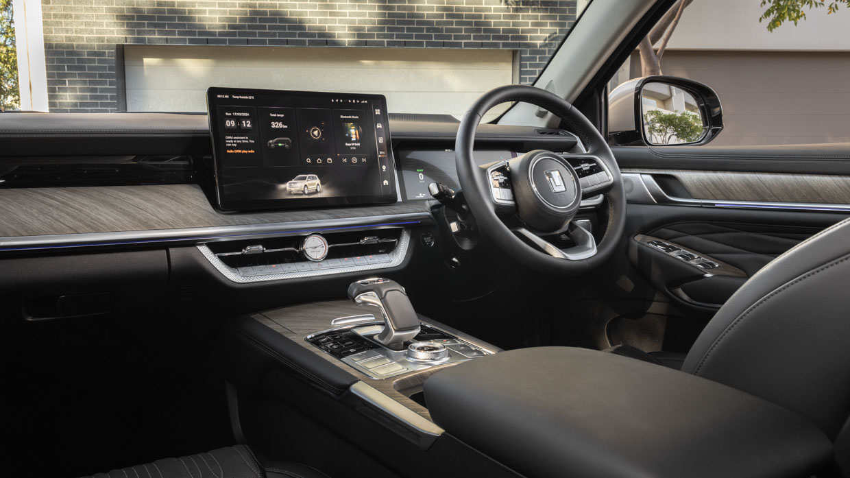 GWM Tank 500 Ultra Hybrid 2024 interior