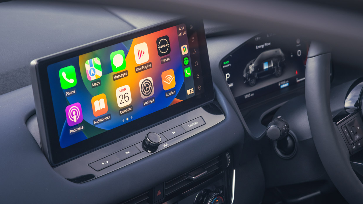 Nissan Qashqai Ti E-Power 2024 interior screen