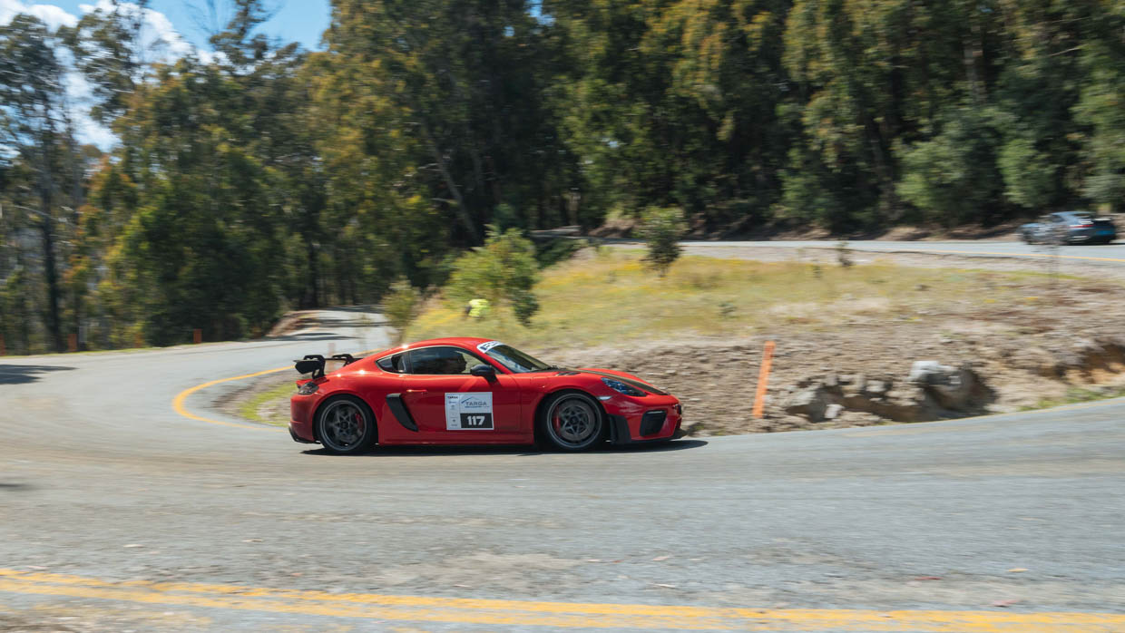 Porsche Cayman GT4 RS 2024 driving 3