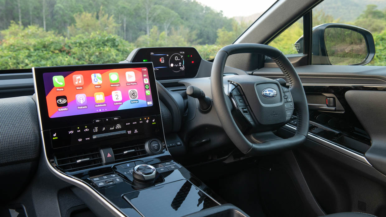 Subaru Solterra 2024 interior 2
