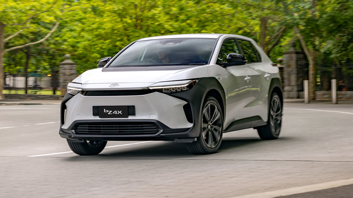 Toyota bZ4X FWD 2024 driving