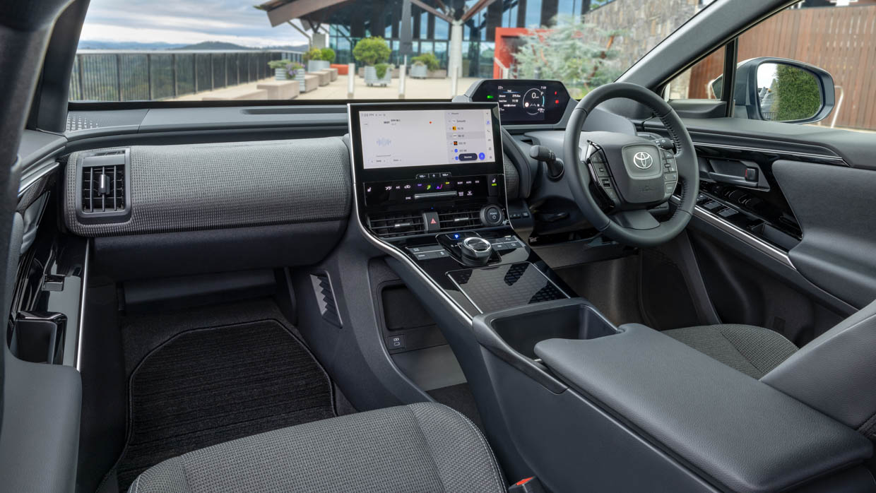 Toyota BZ4X 2024 FWD interior 2