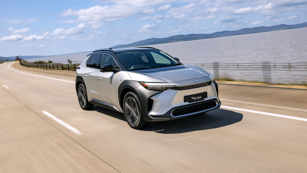 Toyota BZ4X 2024 highway