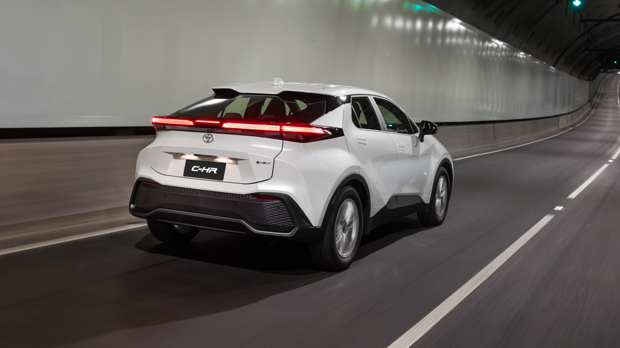 Toyota C-HR 2024 GXL rear driving