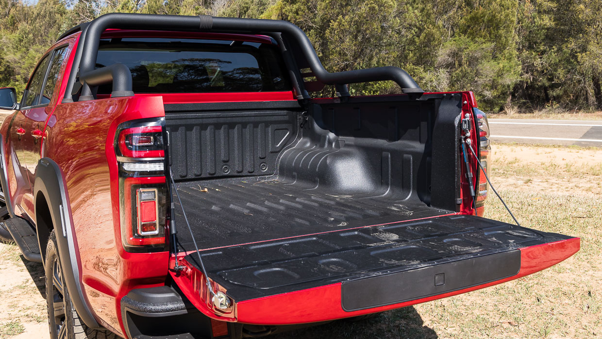 GWM Ute Cannon XSR 2024 rear tray