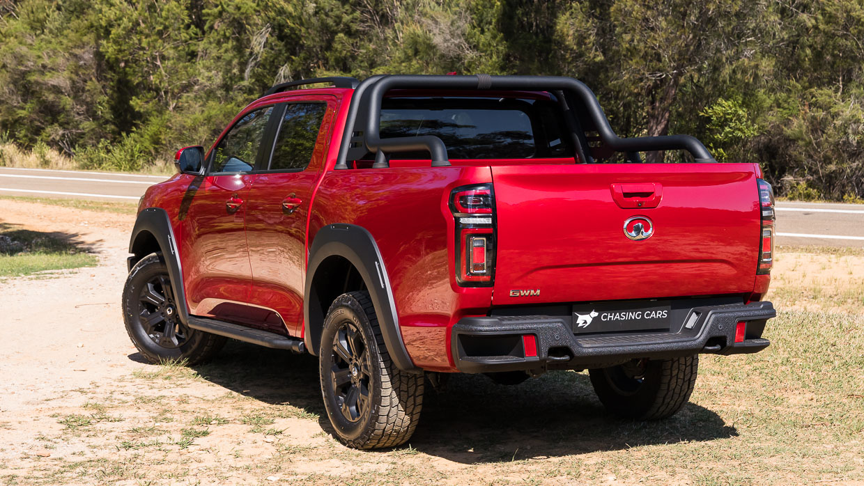 GWM Ute Cannon XSR 2024 rear 3/4