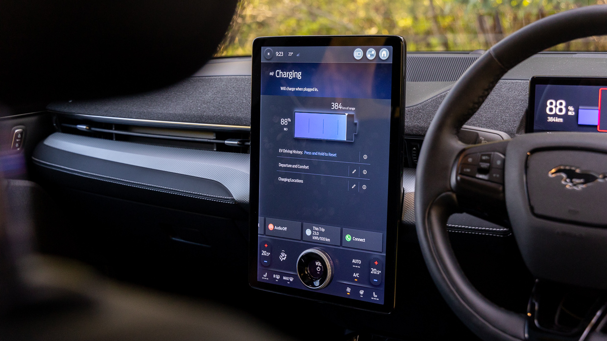 Ford Mustang Mach-E Select 2024 interior screen 2