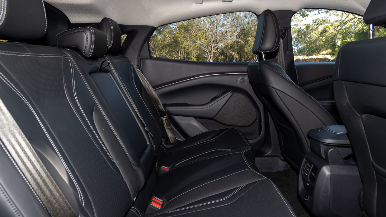 Ford Mustang Mach-E Select 2024 interior back seat