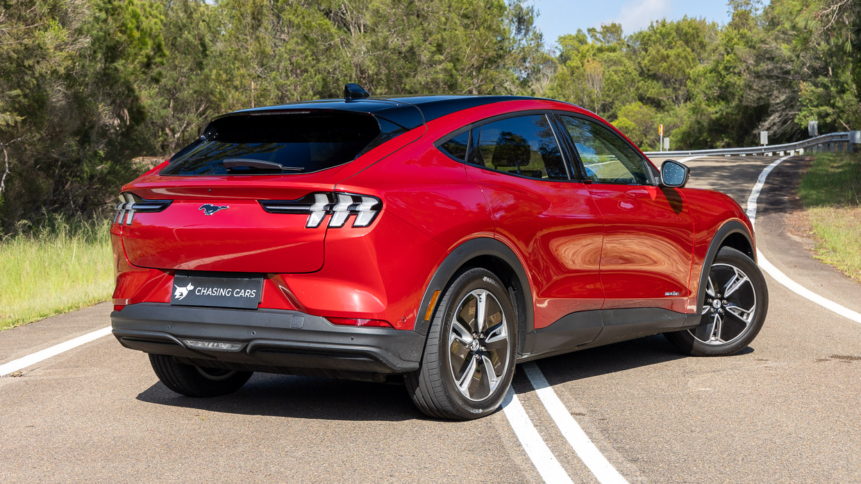 Ford Mustang Mach-E Select 2024 rear 3/4