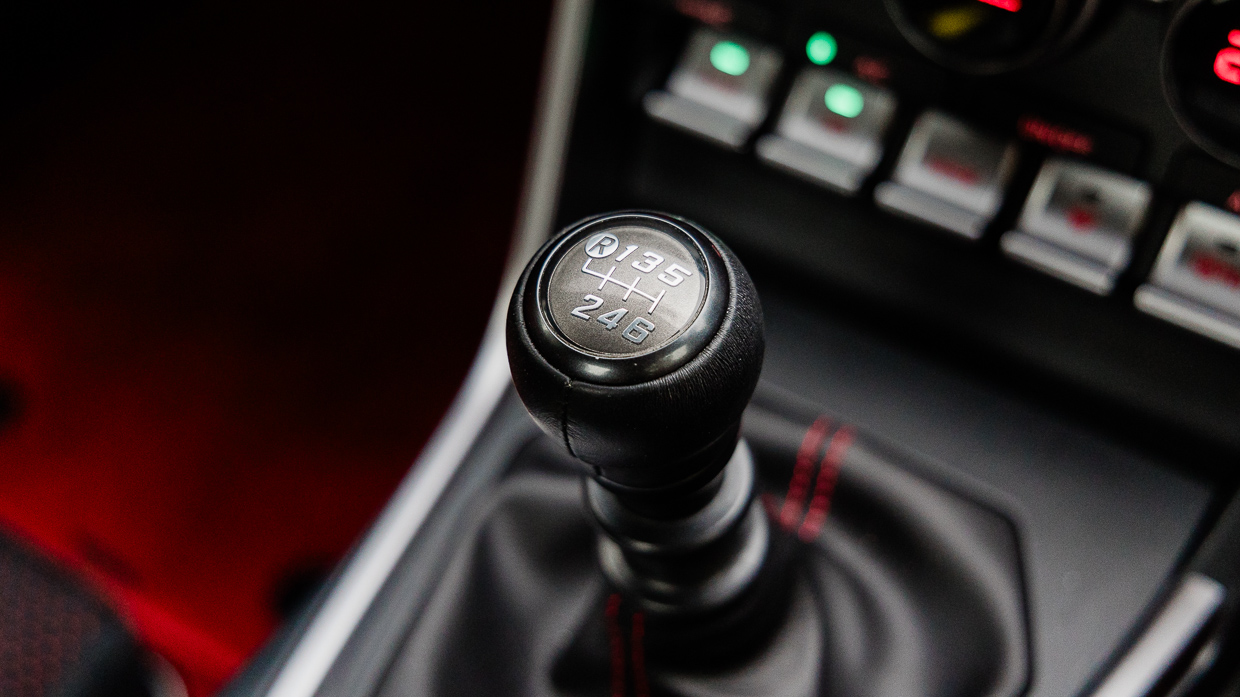 Toyota GR86 GTS 2024 shifter