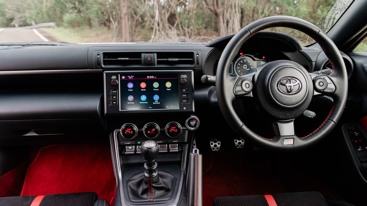 Toyota GR86 GTS 2024 interior 2