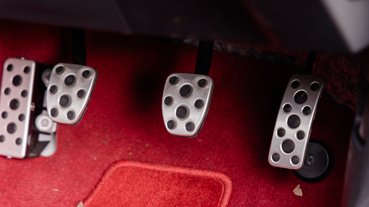 Toyota GR86 GTS 2024 interior pedals